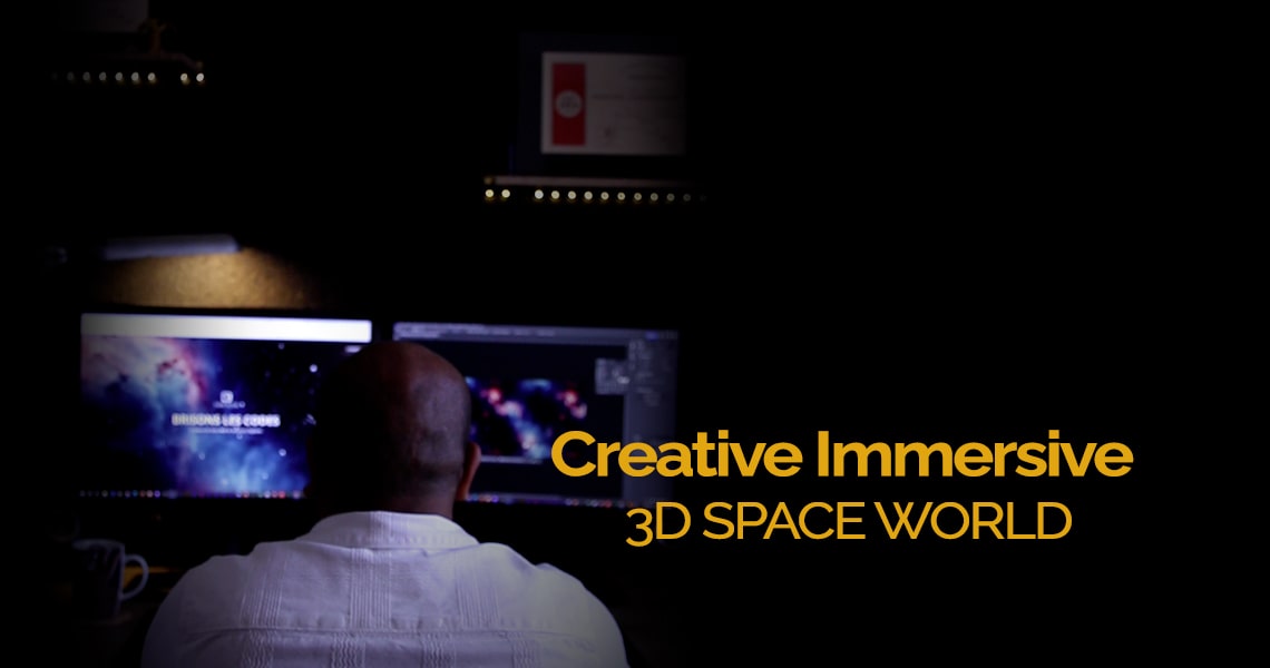 Creative Immersive 3D Space World