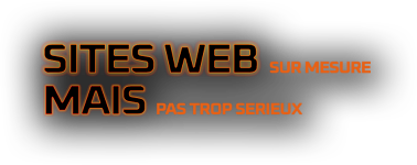 Création de site web et applications